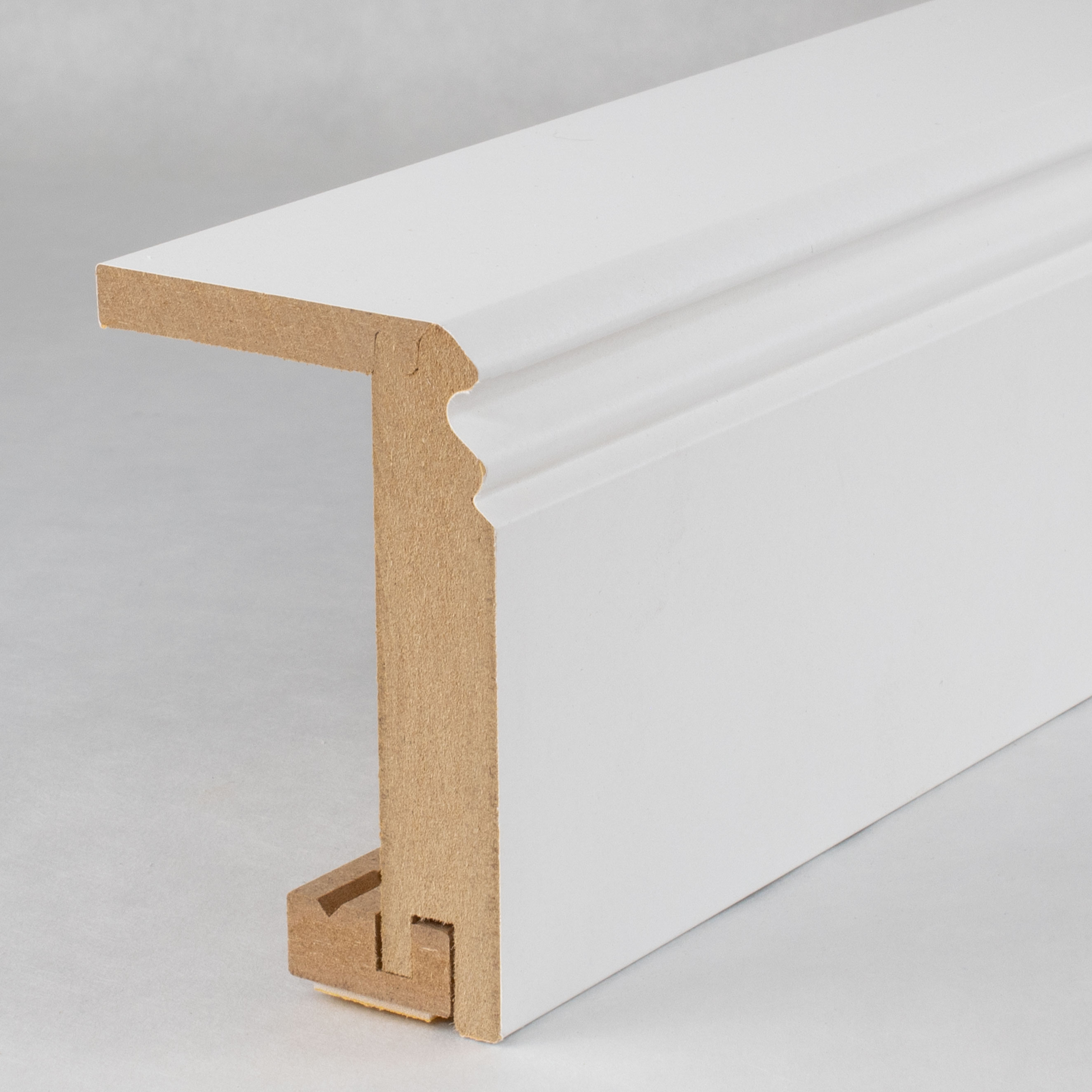 Heizrohrabdeckleiste bis 88 mm MDF 64 x 96 x 2500 mm Berliner Profil by PROVISTON