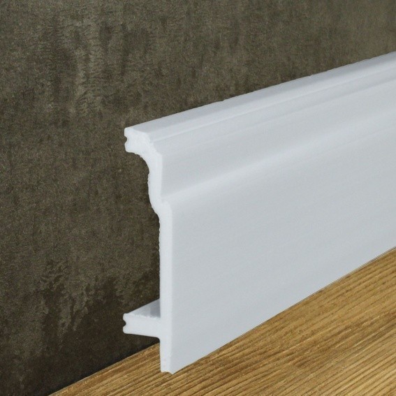 Wiesemann Außenwinkel | Für Sockelleiste 24.5 x 108 mm Kunststoff Wasserfest Weiß