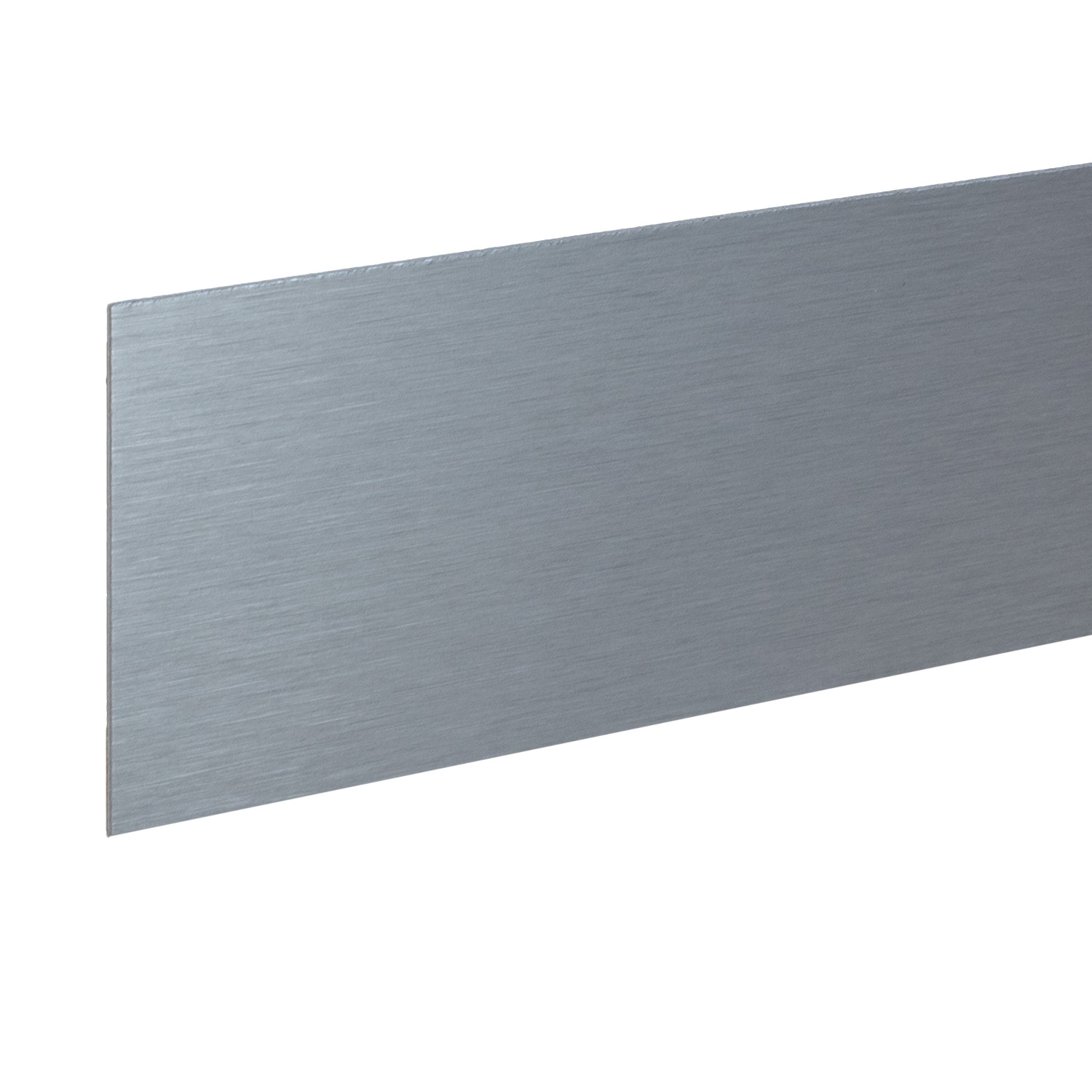 Auer | Sockelleiste Metall | H 60 mm | Sockelleiste Aluminium | Wasserfest | Modern