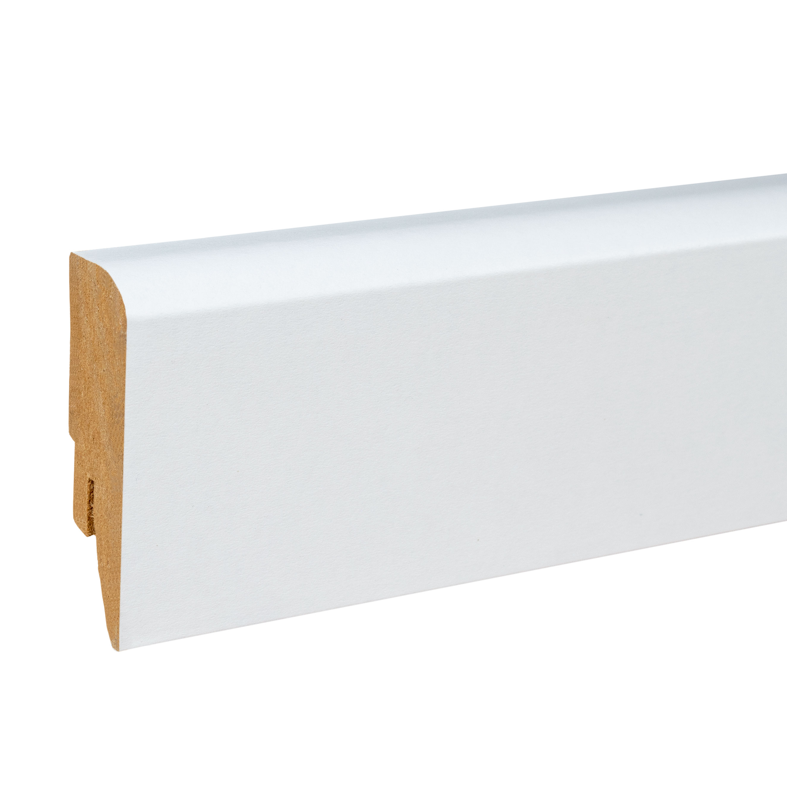 Kosche | Sockelleiste | Alba-1 | 72040 | 16 x 58 x 2500 mm | Fußleiste | Bodenleiste | Weiß