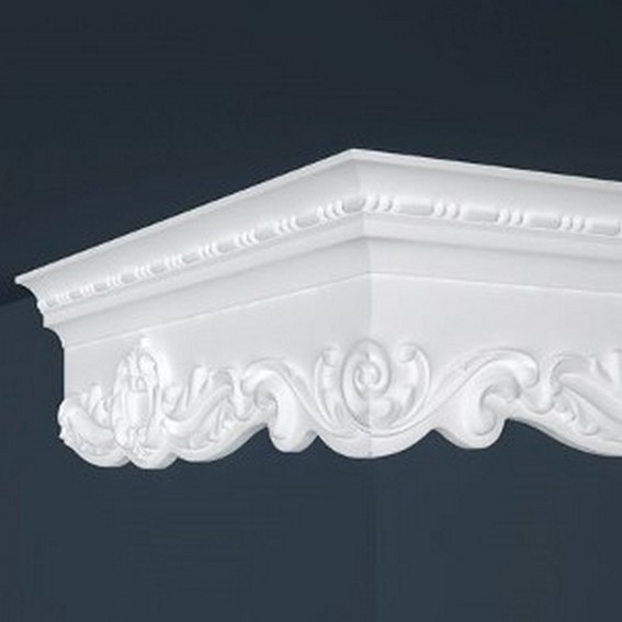 Marbet Außenwinkel "Marbet B49" Polystyrol 50 x 145 x 200 mm Weiß Stuckleisten Ecke