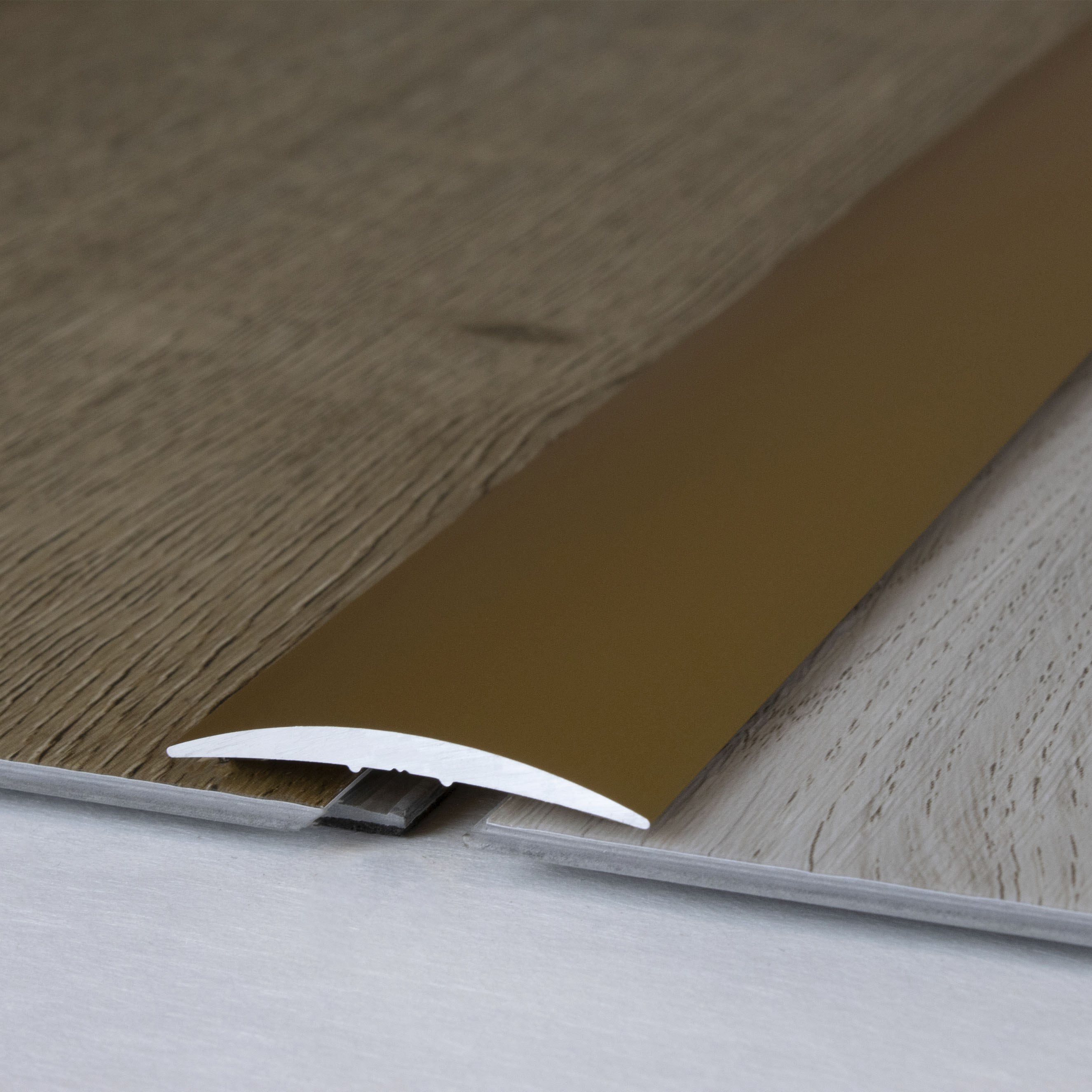 PROVISTON Übergangsprofil Brügge 4.5 x 37 mm Übergangsschiene Aluminium eloxiert