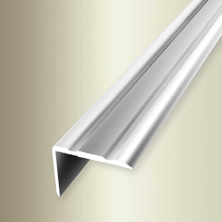 Küberit Treppenkanten- & Winkelprofile Höhe 20 mm Breite 24.5 mm Aluminium eloxiert