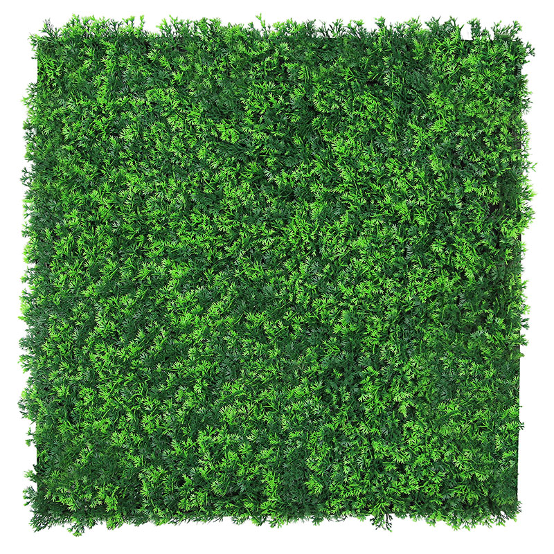 JANGAL Modular Wall Akustik Wandpaneel 520 x 520 x 50 mm Mixed Green Design Grass Pflanzenwand