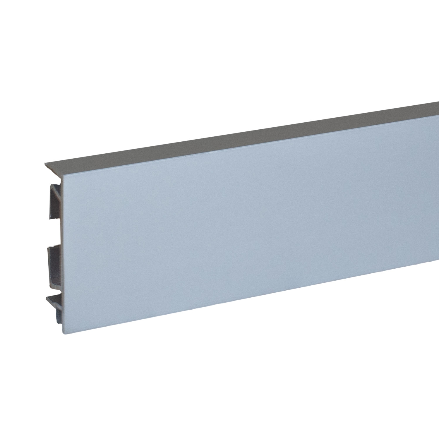 Auer Sockelleiste Metall H 40 - 100 mm B 11 - 15 mm Sockelleiste Aluminium Wasserfest