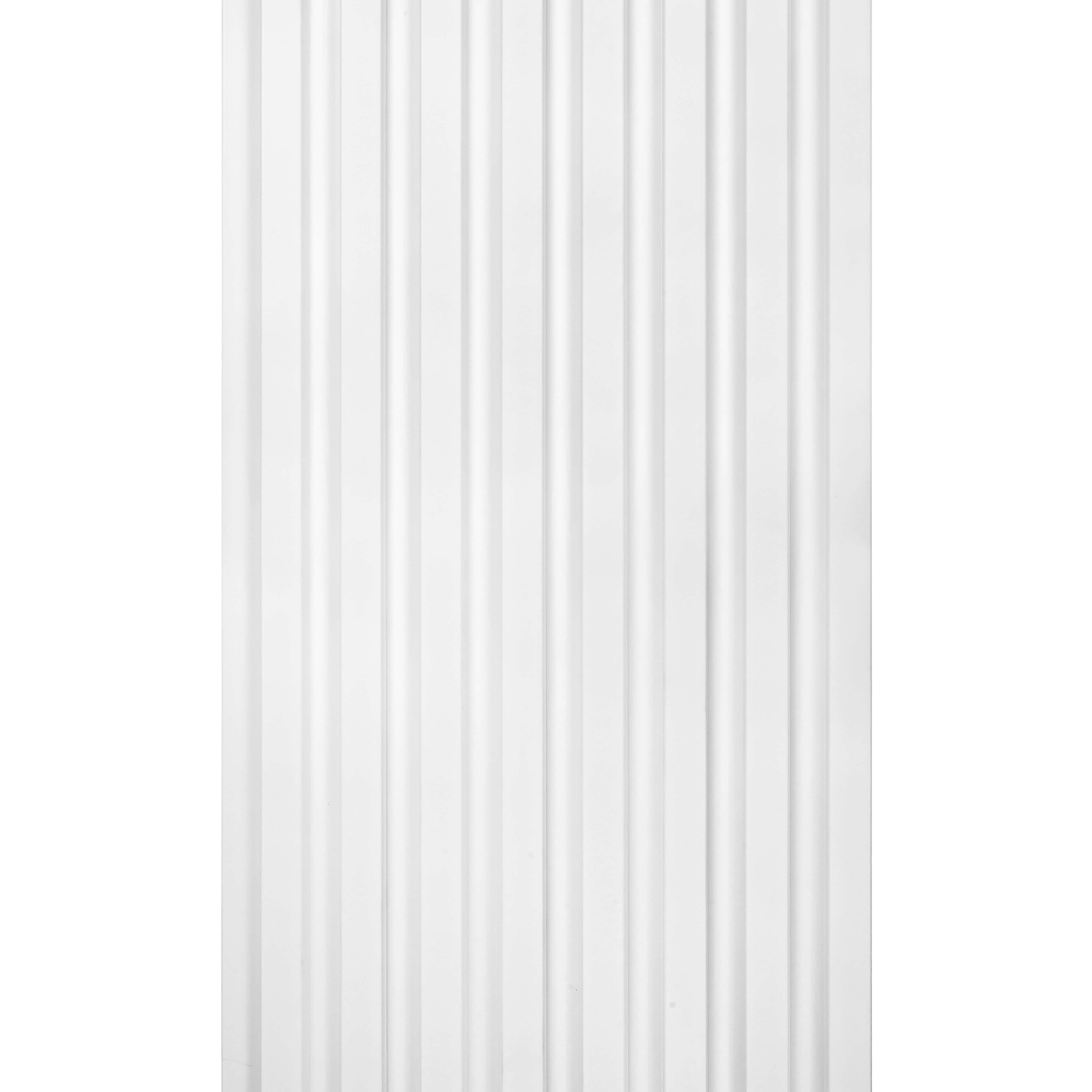 Mardom Largo Wandpaneel L0301T Polyforce 115 x 20 x 2000 mm Weiß Akustikpaneel