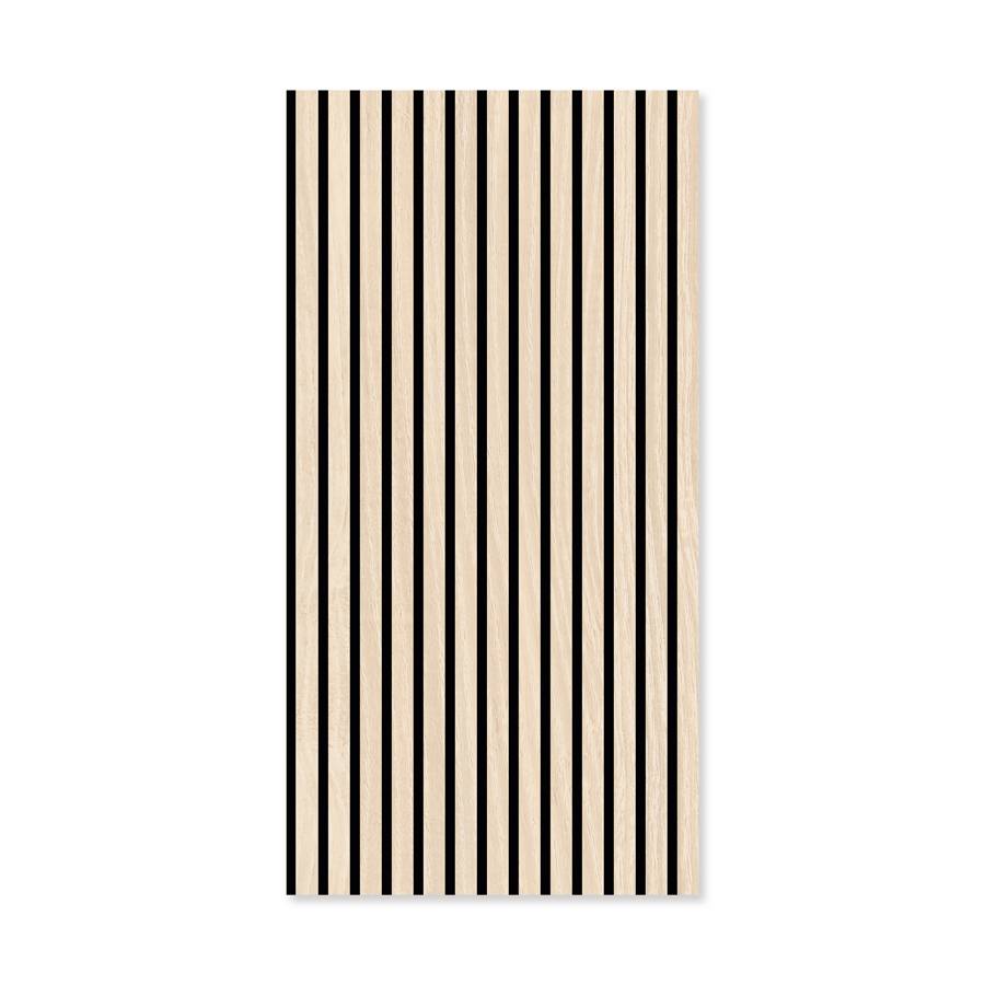 JANGAL Modular Wall Akustik Wandpaneel 1040 x 520 x 10 mm Letea Oak Echtholz Akustik 3D Paneel