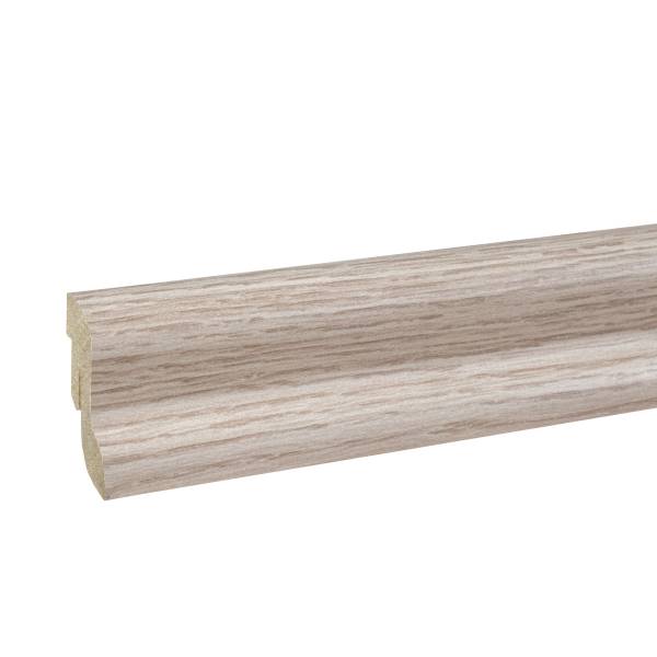 Südbrock | Sockelleiste "Mainz" | 722.466 | MDF | 20 x 40 x 2500 mm | Eiche weiß | Fußleiste Südbrock | Sockelleiste "Mainz" | 722.466 | MDF | 20 x 40 x 2500 mm | Eiche weiß | Fußleiste