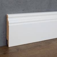 Südbrock | Sockelleiste "Krefeld" | 719.1678 | MDF | 16 x 80 x 2500 mm | Weiß | Berliner Profil