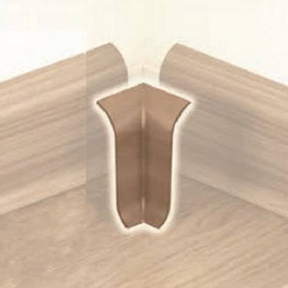 Innennecke für PVC (Kunststoff) Sockelleiste "Bavaril" Buche hell Innennecke für PVC (Kunststoff) Sockelleiste "Bavaril" Buche hell
