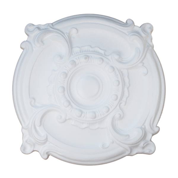 Marbet | Rosette &quot;R3&quot; | Ø 40 cm | Styropor | weiß