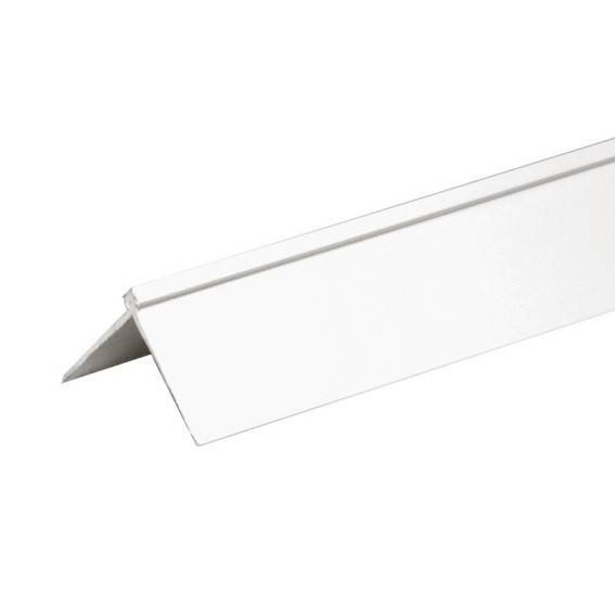 PROVISTON Tapetenleiste Eckleiste Kantenschutz 22 x 22 x 2600mm weiß Kunststoff PROVISTON Tapetenleiste Eckleiste Kantenschutz 22 x 22 x 2600mm weiß Kunststoff