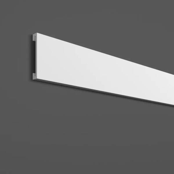 Elite Decor | Stuckleiste HCR506 | Polystyrol | 12 x 70 x 2000 mm | Weiß | Styropor Zierleiste Elite Decor | Stuckleiste HCR506 | Polystyrol | 12 x 70 x 2000 mm | Weiß | Styropor Zierleiste