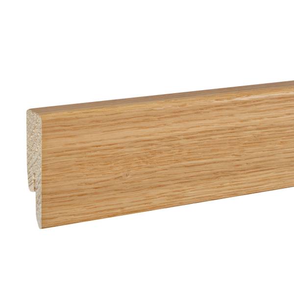 Kosche | Sockelleiste Taverone-11 | 73019 | 16 x 58 x 2400 mm | Fußleiste | Bodenleiste | Eiche lack Kosche | Sockelleiste Taverone-11 | 73019 | 16 x 58 x 2400 mm | Fußleiste | Bodenleiste | Eiche lack