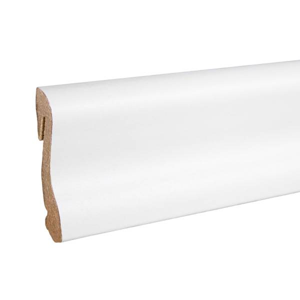 Neuhofer Sockelleiste "Demonte" FU018H MDF 18.5 x 38.5 x 2400 mm Weiß Fußleiste Neuhofer Sockelleiste "Demonte" FU018H MDF 18.5 x 38.5 x 2400 mm Weiß Fußleiste