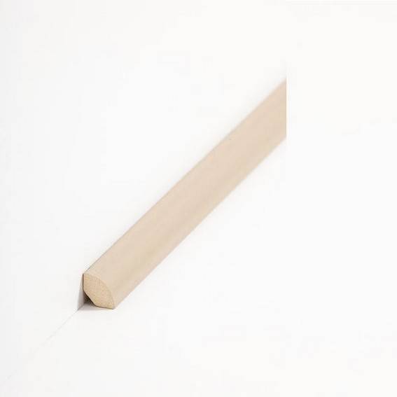 Viertelstableisten "Luzern" (Massivholz / 14.27) - beige lackiert Viertelstableisten "Luzern" (Massivholz / 14.27) - beige lackiert