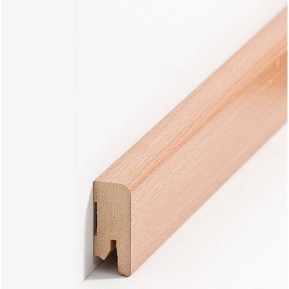 Sockelleisten "Stuttgart" - Buche dunkel (MDF foliert - 716.32) Sockelleisten "Stuttgart" - Buche dunkel (MDF foliert - 716.32)