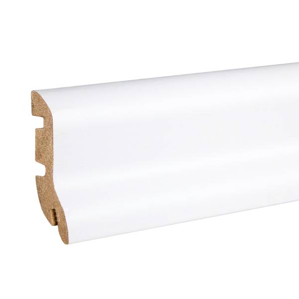 PROVISTON | Sockelleiste weiß | geschwungen | MDF-Fußleiste | foliert | 20 x 45 x 2500 mm | Klicken PROVISTON | Sockelleiste weiß | geschwungen | MDF-Fußleiste | foliert | 20 x 45 x 2500 mm | Klicken