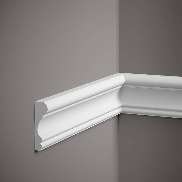 Mardom Wandleiste MDD311 Profoam 25 x 85 x 2000 mm Weiß Zierleiste Dekorleiste Mardom Wandleiste MDD311 Profoam 25 x 85 x 2000 mm Weiß Zierleiste Dekorleiste