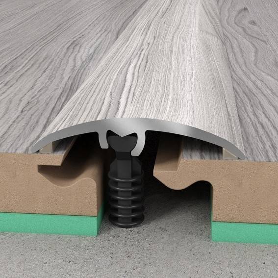 PROVISTON Übergangsprofil 5.4 x 30 mm Einfasshöhe 0 - 6 mm Ausgleichs- und Abschlussprofil PROVISTON Übergangsprofil 5.4 x 30 mm Einfasshöhe 0 - 6 mm Ausgleichs- und Abschlussprofil