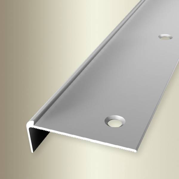 PROVISTON | Treppenkantenprofil | Breite:48 mm | Höhe:2.5 mm | Aluminium | Gebohrt | Hochwertig PROVISTON | Treppenkantenprofil | Breite:48 mm | Höhe:2.5 mm | Aluminium | Gebohrt | Hochwertig