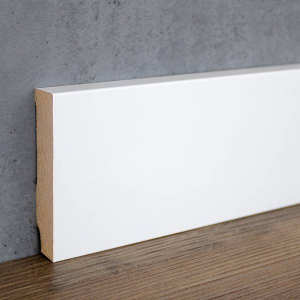 Südbrock | Sockelleiste "Celle" | 721.1680 | MDF | 16 x 80 x 2500 mm | Weiß | Eckig Südbrock | Sockelleiste "Celle" | 721.1680 | MDF | 16 x 80 x 2500 mm | Weiß | Eckig