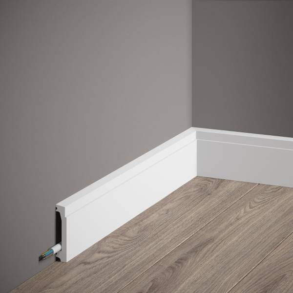 Mardom Sockelleiste MD027 Polyforce 13 x 60 x 2000 mm Weiß Fußleiste Mardom Sockelleiste MD027 Polyforce 13 x 60 x 2000 mm Weiß Fußleiste