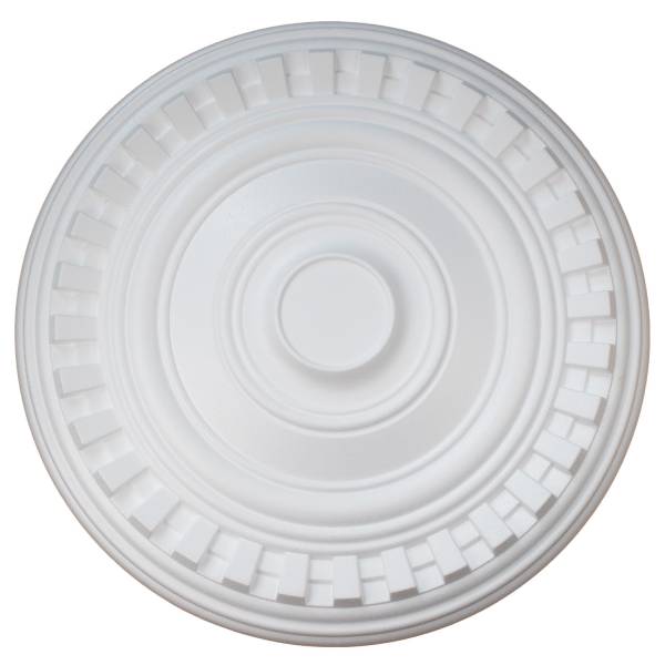 Marbet | Rosette &quot;R27&quot; | Ø 60 cm | Styropor | weiß