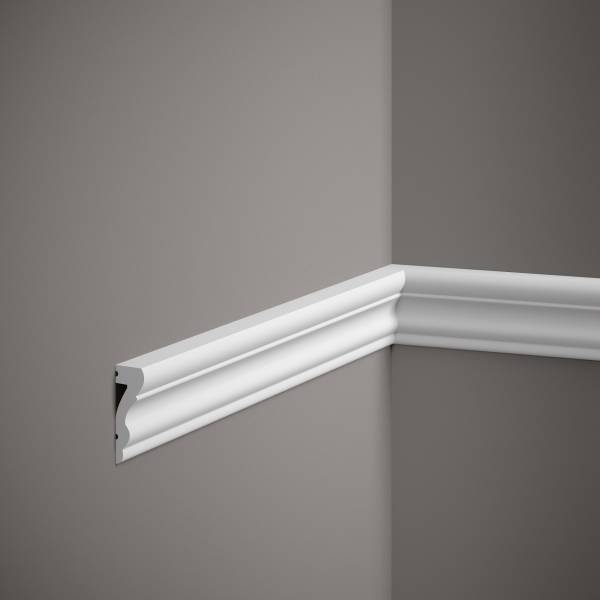 Mardom Wandleiste MD314 Polyforce 17 x 52 x 2000 mm Weiß Zierleiste Modern Mardom Wandleiste MD314 Polyforce 17 x 52 x 2000 mm Weiß Zierleiste Modern