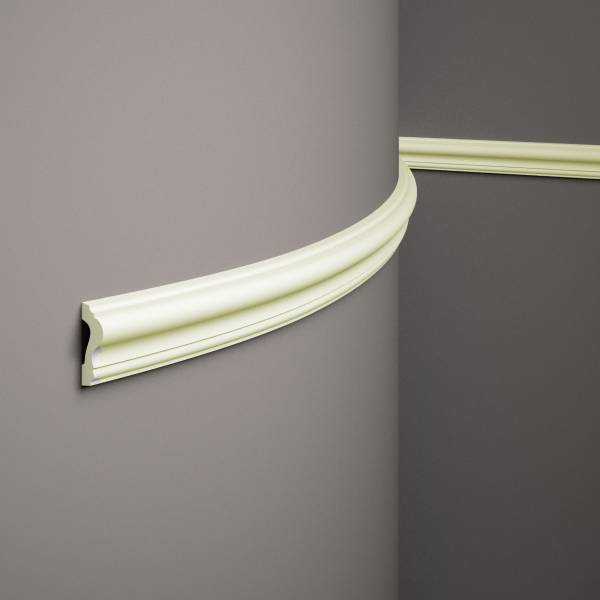 Mardom flexible Wandleiste MDD346F Profoam 25 x 61 x 2000 mm Weiß Zierleiste biegsam Mardom flexible Wandleiste MDD346F Profoam 25 x 61 x 2000 mm Weiß Zierleiste biegsam