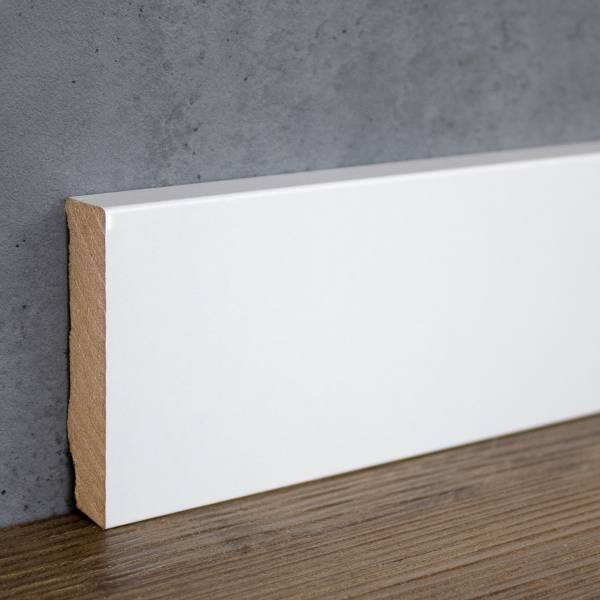 Südbrock | Sockelleiste "Cuxhaven" | 721.1670 | MDF | 16 x 70 x 2500 mm | Weiß | Eckig Südbrock | Sockelleiste "Cuxhaven" | 721.1670 | MDF | 16 x 70 x 2500 mm | Weiß | Eckig